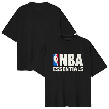 NBA Fear Of God Essentials 90'S Fit Unisex T-Shirt - Black