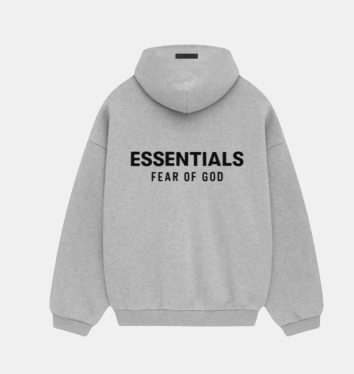 Fear of God Essentials Hoodie - Light Heather Grey (BNWT) - XS / S / XL