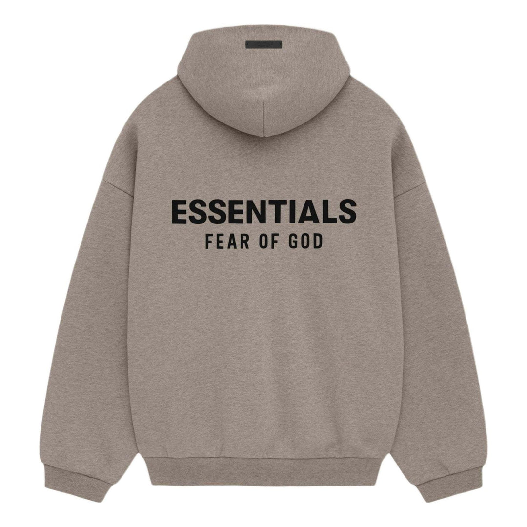 Fear of God Essentials FW24 Fleece Hoodie - Heather Grey  Size XS